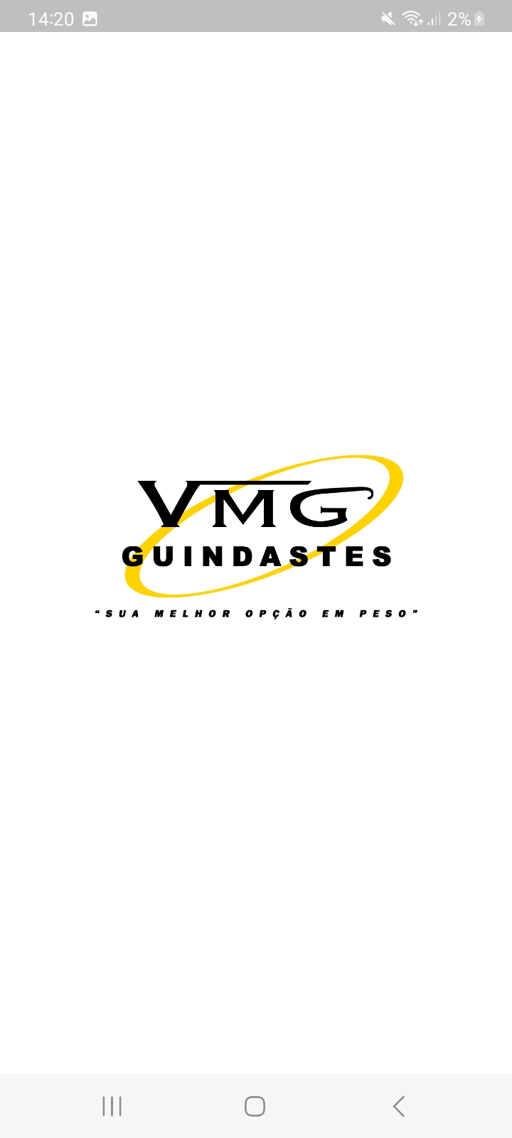 VMG Guindastes app screenshot
